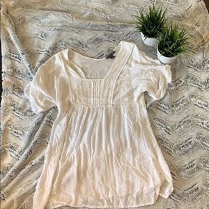 A Pea In The Pod Maternity swim cover up.